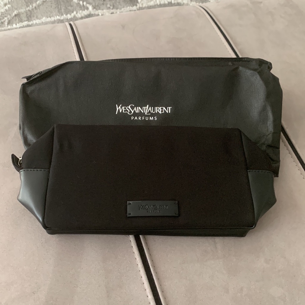 Ysl Nwt Black Travel PouchCase Ysl Nwt Black Travel PouchCase